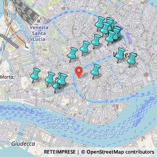 Mappa Calle Morolin, 30124 Venezia VE, Italia (0.5315)