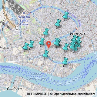 Mappa Calle Morolin, 30124 Venezia VE, Italia (0.428)