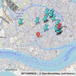 Mappa Ramo Grassi, 30124 Venezia VE, Italia (0.5455)