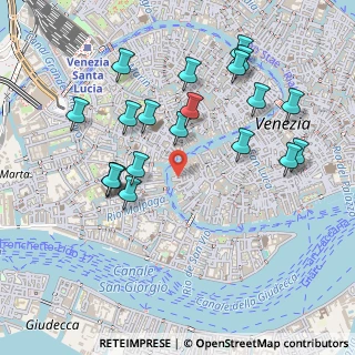 Mappa Calle Morolin, 30124 Venezia VE, Italia (0.5095)
