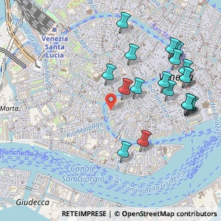 Mappa Calle Morolin, 30124 Venezia VE, Italia (0.602)