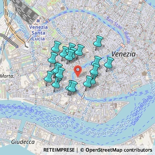 Mappa Calle Morolin, 30124 Venezia VE, Italia (0.312)