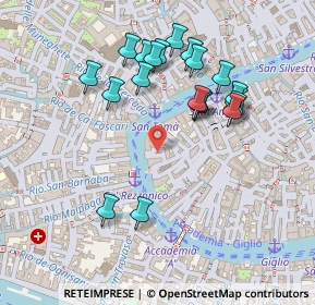 Mappa Calle Morolin S. Polo, 30124 Venezia VE, Italia (0.2345)