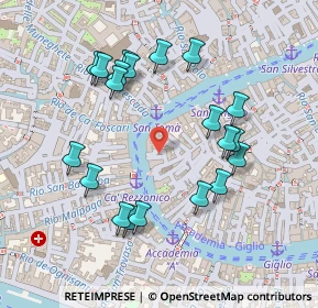 Mappa Calle Morolin S. Polo, 30124 Venezia VE, Italia (0.242)