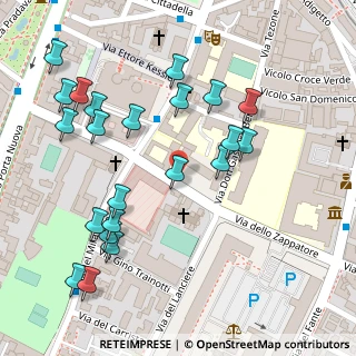 Mappa Facoltà di Giurisprudenza - Università degli Studi di Verona, 37122 Verona VR, Italia (0.14091)