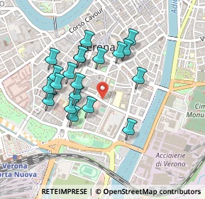 Mappa Facoltà di Giurisprudenza - Università degli Studi di Verona, 37122 Verona VR, Italia (0.4065)