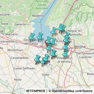 Mappa Via Salvi, 37019 Peschiera del Garda VR, Italia (11.086)