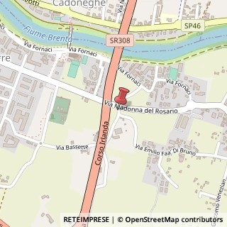 Mappa Via Bassette, 6, 35129 Padova, Padova (Veneto)