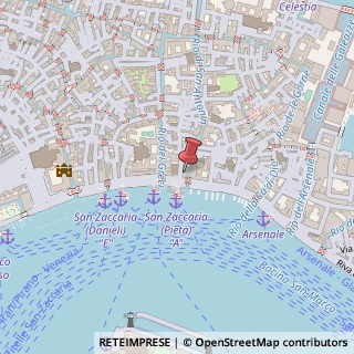 Mappa Riva degli Schiavoni, 4149, 30122 Venezia, Venezia (Veneto)