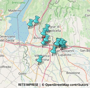 Mappa Via Volturno, 37060 Sona VR, Italia (9.14)