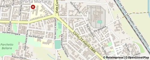 Mappa Novara