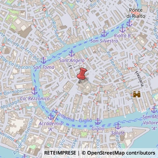 Mappa Campo Santo Stefano, 3825, 30124 Venezia, Venezia (Veneto)