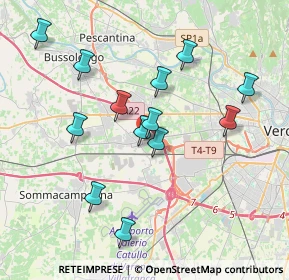Mappa Via San Francesco, 37060 Sona VR (3.61615)