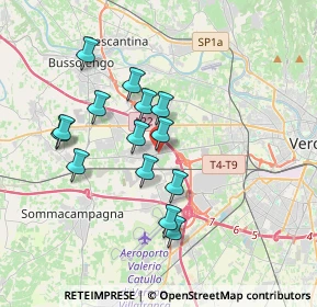 Mappa Via San Francesco, 37060 Sona VR (3.155)