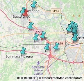 Mappa Via San Francesco, 37060 Sona VR (4.55889)