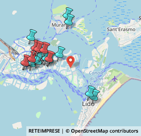 Mappa Calle Marafoni, 30122 Venezia VE, Italia (1.9795)