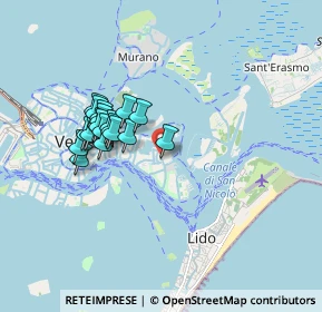 Mappa Calle Marafoni, 30122 Venezia VE, Italia (1.48421)