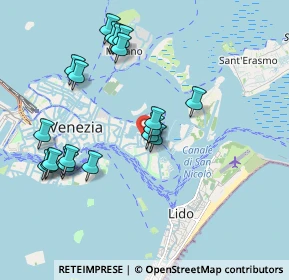Mappa Calle Marafoni, 30122 Venezia VE, Italia (2.0025)