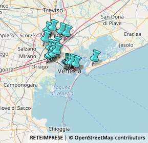 Mappa Calle Marafoni, 30122 Venezia VE, Italia (9.419)