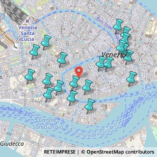Mappa Campo San Samuele, 30124 Venezia VE, Italia (0.5335)