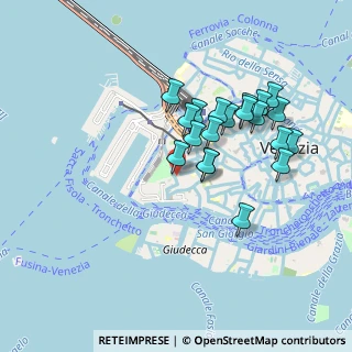 Mappa Fondamenta de L' Arzere, 30123 Venezia VE, Italia (0.814)