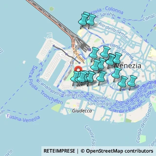 Mappa Fondamenta de L' Arzere, 30123 Venezia VE, Italia (0.7595)