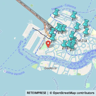 Mappa Fondamenta de L' Arzere, 30123 Venezia VE, Italia (1.05533)