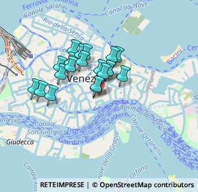 Mappa P.za San Marco, 30124 Venezia VE, Italia (0.6305)