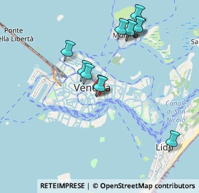 Mappa P.za San Marco, 30124 Venezia VE, Italia (1.88917)