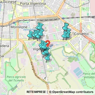 Mappa Via Broni, 20139 Milano MI, Italia (0.663)