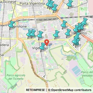 Mappa Via Broni, 20139 Milano MI, Italia (1.28737)