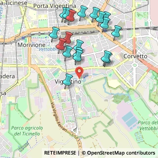 Mappa Via Broni, 20139 Milano MI, Italia (1.097)