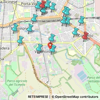 Mappa Via Broni, 20139 Milano MI, Italia (1.306)