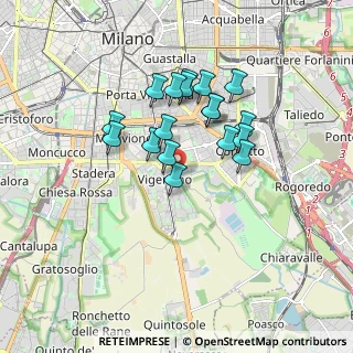 Mappa Via Broni, 20139 Milano MI, Italia (1.41833)