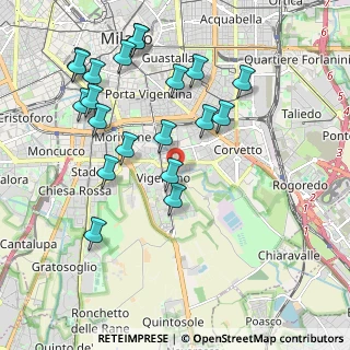 Mappa Via Broni, 20139 Milano MI, Italia (2.1525)