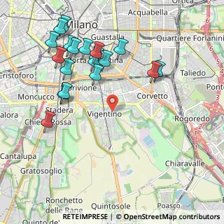 Mappa Via Broni, 20139 Milano MI, Italia (2.28263)