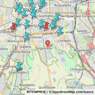 Mappa Via Broni, 20139 Milano MI, Italia (2.911)
