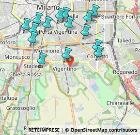 Mappa Via Broni, 20139 Milano MI, Italia (2.20133)