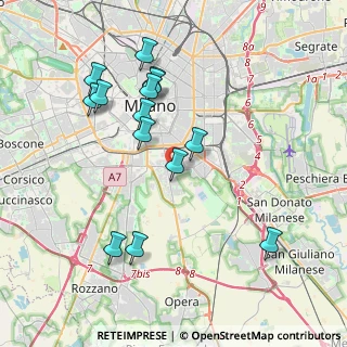 Mappa Via Broni, 20139 Milano MI, Italia (3.925)