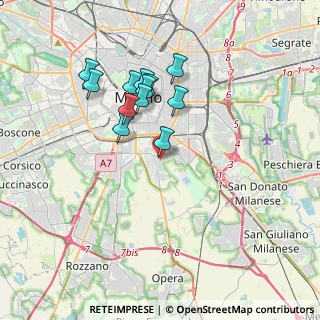 Mappa Via Broni, 20139 Milano MI, Italia (3.165)