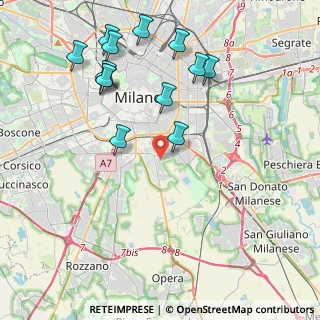 Mappa Via Broni, 20139 Milano MI, Italia (4.56923)
