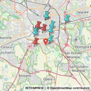 Mappa Via Broni, 20139 Milano MI, Italia (3.13909)