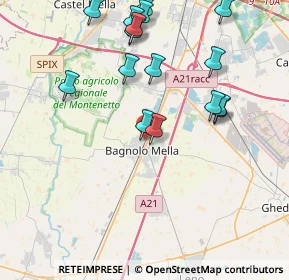 Mappa Via Don Milani, 25021 Bagnolo Mella BS, Italia (4.34438)
