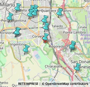 Mappa Parco Cassinis, 20139 Milano MI, Italia (2.39)