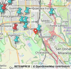 Mappa Parco Cassinis, 20139 Milano MI, Italia (3.07688)