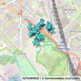 Mappa Parco Cassinis, 20139 Milano MI, Italia (0.26207)