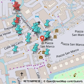 Mappa Sotoportego del Cavalletto, 30124 Venezia VE, Italia (0.0381)