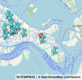 Mappa Fondamenta Arsenale, 30122 Venezia VE, Italia (1.345)