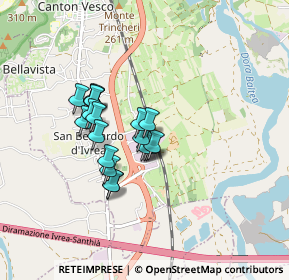 Mappa Via Novara, 10015 Ivrea TO, Italia (0.617)