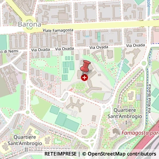 Mappa Via Antonio di Rudin?, 8, 20142 Milano, Milano (Lombardia)